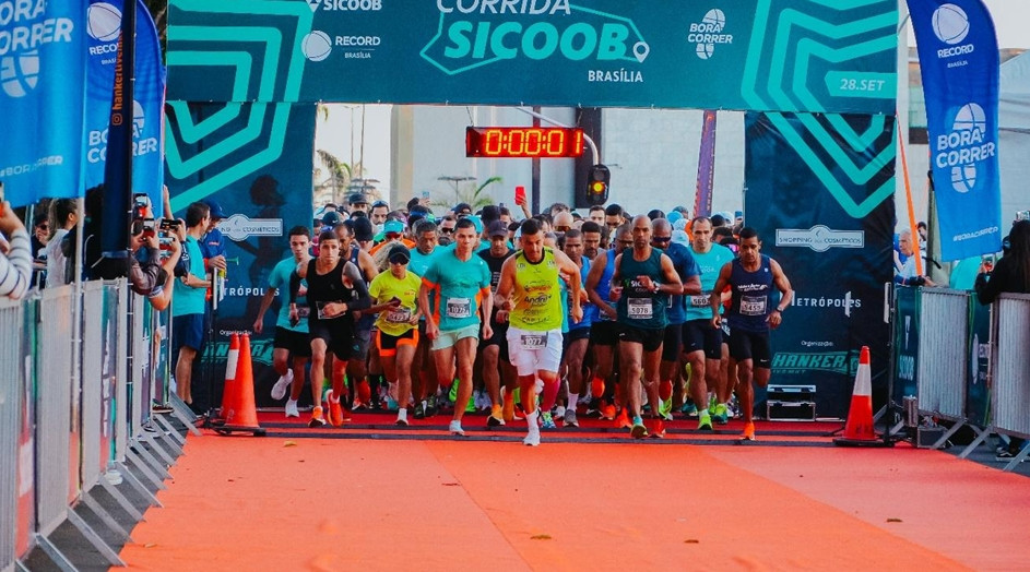 Corrida Sicoob abre inscrições para segunda edição em Brasília